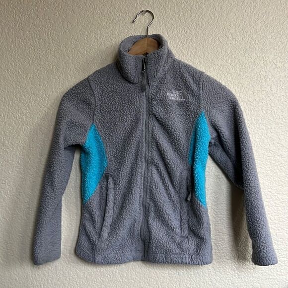 Girls The North Face Fleece Teddy Jacket - Picture 3 of 9